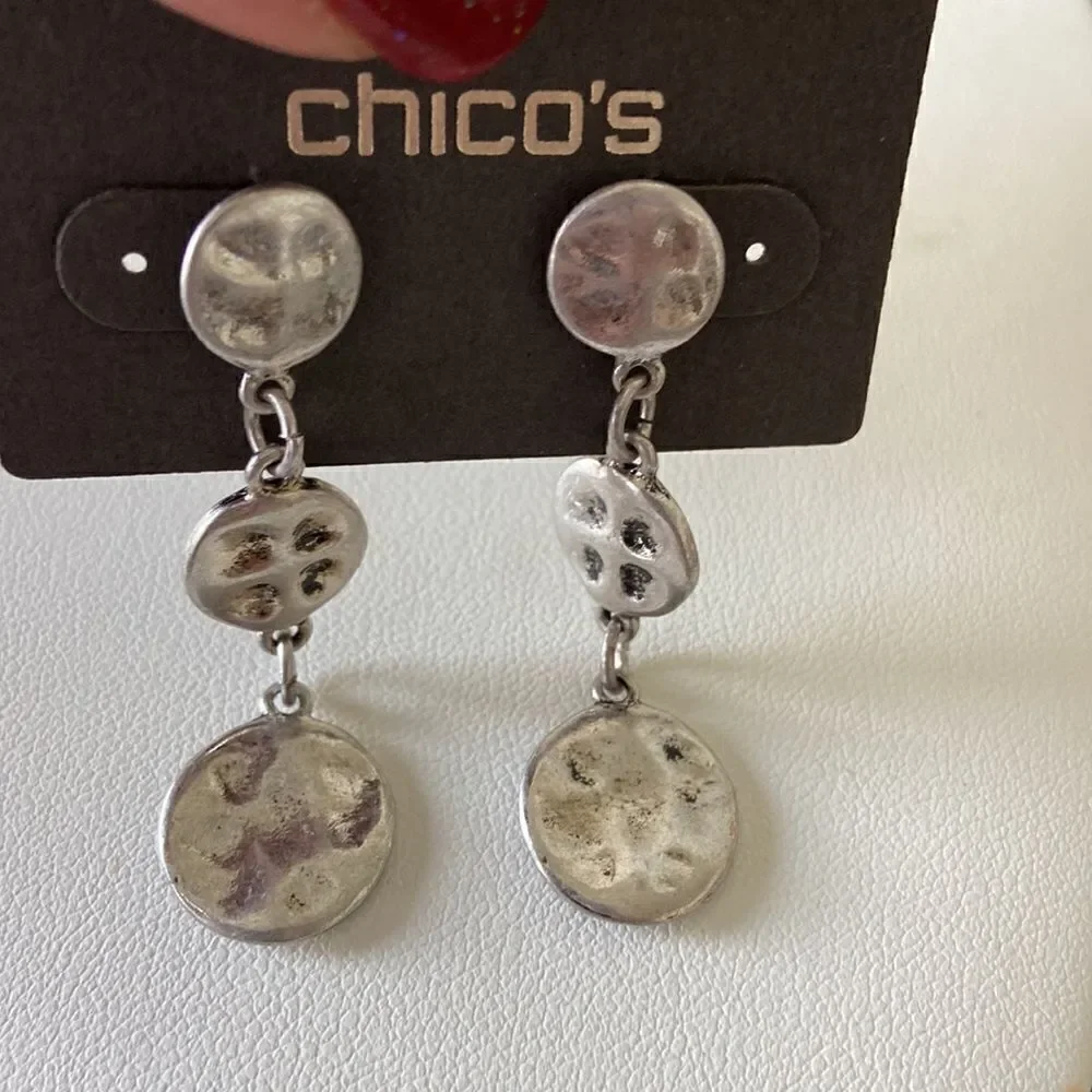 Chico’s Silver Brass color NWT